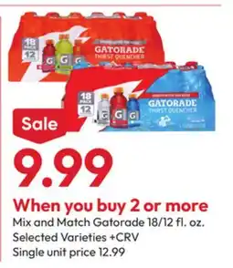Stater Bros Gatorade offer