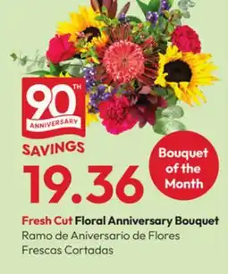 Stater Bros Fresh Cut Floral Anniversary Bouquet offer