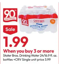 Stater Bros Stater Bros. Drinking Water offer