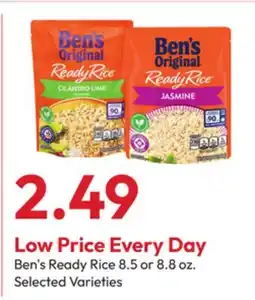 Stater Bros Ben's Ready Rice offer