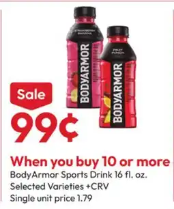 Stater Bros BodyArmor Sports Drink offer