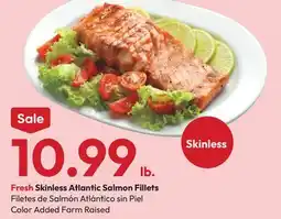 Stater Bros Fresh Skinless Atlantic Salmon Fillets offer