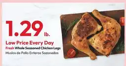 Stater Bros Fresh Whole Seasoned Chicken Legs offer
