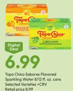 Stater Bros Topo Chico Sabores Flavored Sparkling Water offer