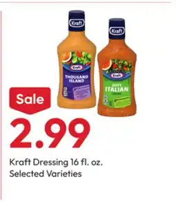 Stater Bros Kraft Dressing offer