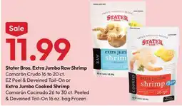 Stater Bros Stater Bros. Extra Jumbo Raw Shrimp offer