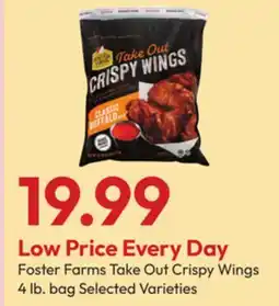 Stater Bros Foster Farms Take Out Crispy Wings offer