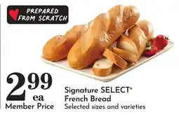 Pavilions Signature SELECT French Bread offer
