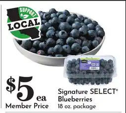 Pavilions Signature SELECT Blueberries offer