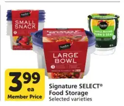 Pavilions Signature SELECT Food Storage offer