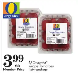 Pavilions O Organics Grape Tomatoes offer