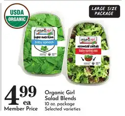 Pavilions Organic Girl Salad Blends offer