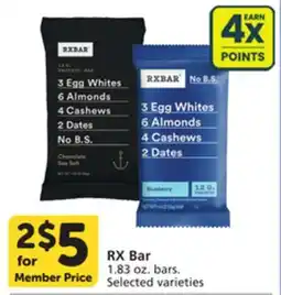 Pavilions RX Bar offer