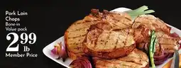 Pavilions Pork Loin Chops offer