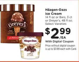 Ralphs Haagen-Dazs Ice Cream offer
