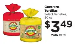 Ralphs Guerrero Tortillas offer