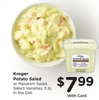 Ralphs Kroger Potato Salad offer