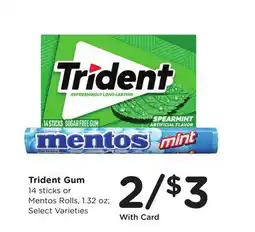 Ralphs Trident Gum offer