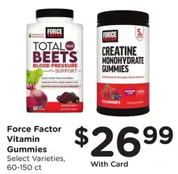 Ralphs Force Factor Vitamin Gummies offer