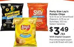 Ralphs Party Size Lay's Potato Chips offer