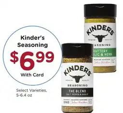 Ralphs Kinder's Seasoning offer