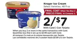 Ralphs Kroger Ice Cream offer