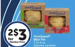 Albertsons Overjoyed Mini Pie offer