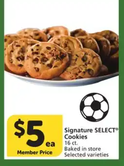 Albertsons Signature SELECT Cookies offer