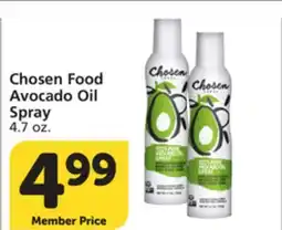 Albertsons Chosen Food Avocado Oil Spray offer