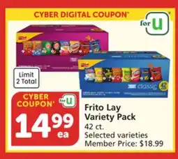 Albertsons Frito Lay Variety Pack offer