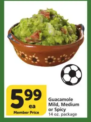 Albertsons Guacamole Mild, Medium or Spicy offer