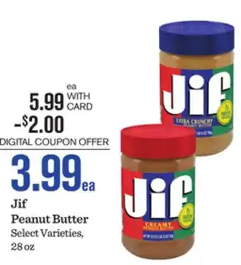 Mariano's Jif Peanut Butter offer