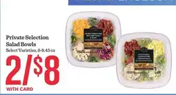 Mariano's Private Selection Salad Bowls offer