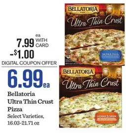 Mariano's Bellatoria Ultra Thin Crust Pizza offer