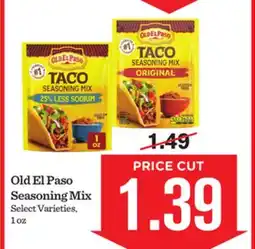 Mariano's Old El Paso Seasoning Mix offer