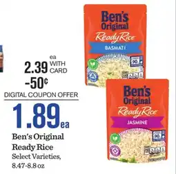 Mariano's Ben's Original Ready Rice offer