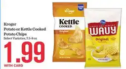 Mariano's Kroger Potato or Kettle Cooked Potato Chips offer