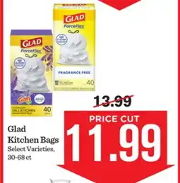Mariano's Glad Kitchen Bags offer