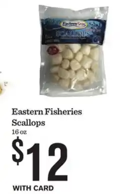 Mariano's Eastern Fisheries Scallops offer