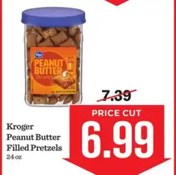 Mariano's Kroger Peanut Butter Filled Pretzels offer