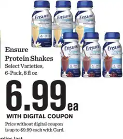 Mariano's Ensure Protein Shakes offer