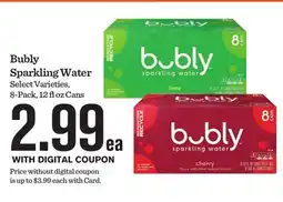 Mariano's Bubly Sparkling Water offer