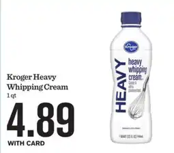 Mariano's Kroger Heavy Whipping Cream offer