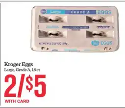 Mariano's Kroger Eggs offer