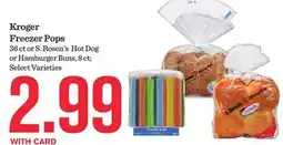 Mariano's Kroger Freezer Pops offer