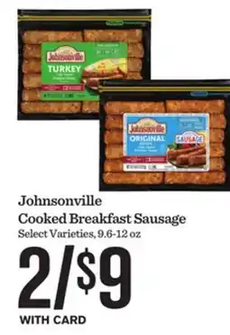 Mariano's Johnsonville Cooked Breakfast Sausage offer