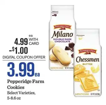 Mariano's Pepperidge Farm Cookies offer