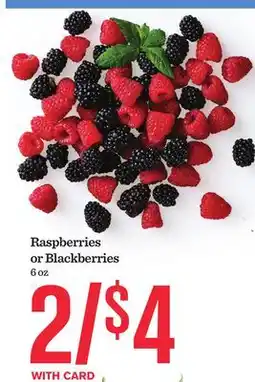 Mariano's Raspberries or Blackberries offer
