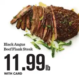 Mariano's Black Angus Beef Flank Steak offer