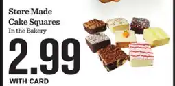 Mariano's Store Made Cake Squares offer